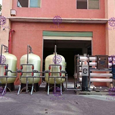 Eléctrico de la máquina del tratamiento del RO de la ósmosis reversa 10000L/H conducido