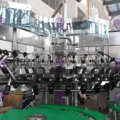 máquina de rellenar de la cerveza de los casquillos de corona de la botella de cristal 330ml con las válvulas de NANQING