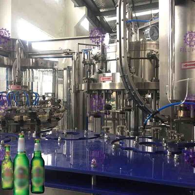 Máquina carbonatada aséptica del llenador de la botella de la bebida de la máquina de rellenar de la cerveza de Monoblock