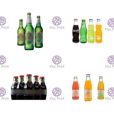 Botella de vidrio manual de relleno de cerveza de la prensa de la mano de la máquina de la bebida que capsula carbónica semi auto