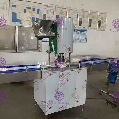 Plástico/máquina del lacre de la botella del tapón de tuerca del ANIMAL DOMÉSTICO con acero inoxidable y velocidad