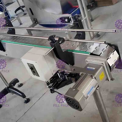 fricción baja de la botella de agua 80m/min del transportador ultravioleta plástico del esterilizador