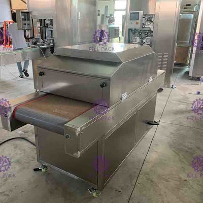Túnel ULTRAVIOLETA del esterilizador del desinfectante de 1.5KW 15A 300nm con incluso corriente