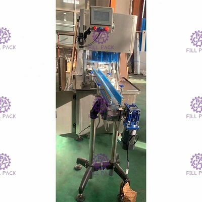 Sola construcción de Tin Can Bottling Machine Compact de la cabeza 3000CPH