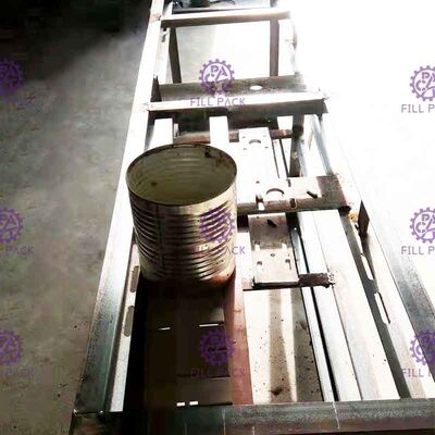 Máquina de llenado y sellado de latas con arandela magnética 2000BPH SUS304