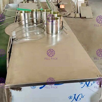 Máquina de llenado y sellado de latas con arandela magnética 2000BPH SUS304