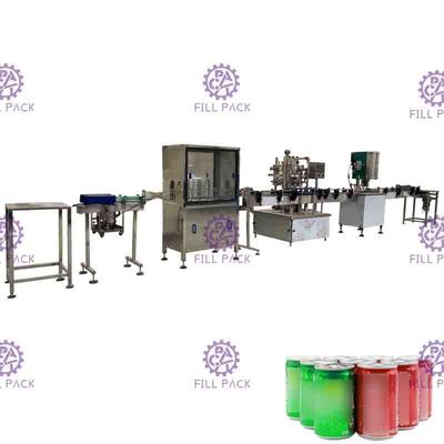 El PLC 1500BPH carbonató la máquina de rellenar de la bebida, cadena de producción carbónica de la bebida