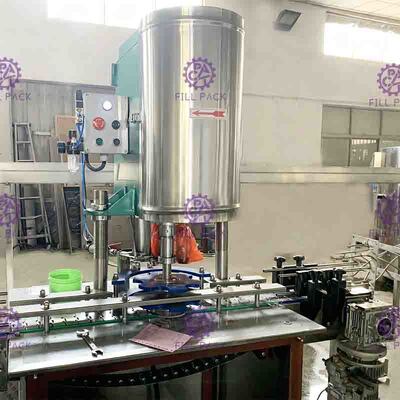 El PLC 1500BPH carbonató la máquina de rellenar de la bebida, cadena de producción carbónica de la bebida