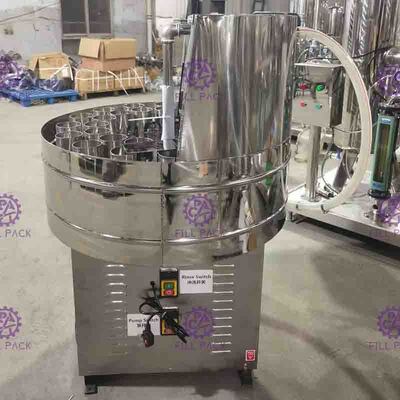 El vidrio 3000BPH conserva la máquina de embotellado del agua con Rinser semi auto