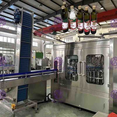 Máquina de embotellado minúscula automática del ANIMAL DOMÉSTICO de la presión negativa para la salsa de soja