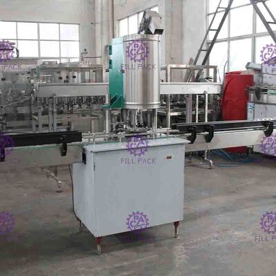 Máquina de rellenar de la poder rotatoria linear de 12 cabezas por control de los botones