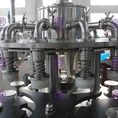 La máquina del llenador de poder de aluminio del refresco, anuncio publicitario puede equipo del lacre