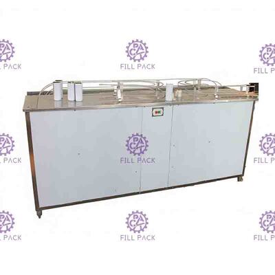 Línea de relleno de la poder industrial, máquina de Rinser de la lavadora de la lata del jugo