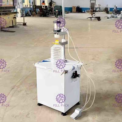 Empaquetadora neumática semi automática de la botella para los barriles que presionan los casquillos