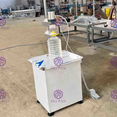 Empaquetadora neumática semi automática de la botella para los barriles que presionan los casquillos