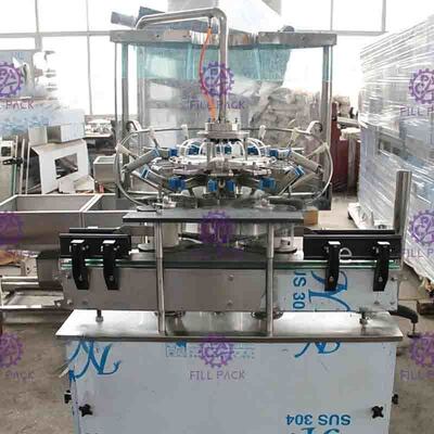 Lavado linear del agua potable de la máquina de embotellado, relleno, máquina que capsula