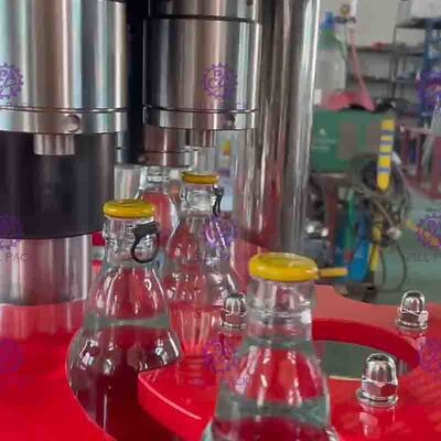 Agua de soda carbónica automática de la botella de la máquina de rellenar 2L del refresco 1000BPH