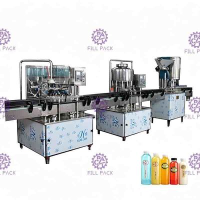 No línea de relleno del refresco de la soda 2000BPH, aclarando la máquina que capsula de relleno