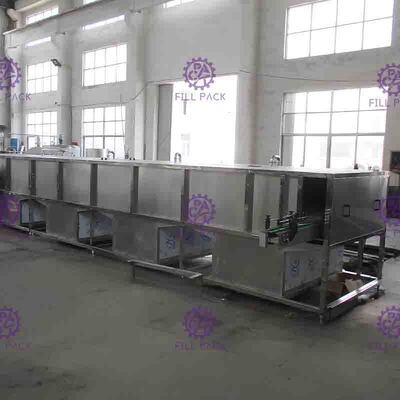 Esterilizador de la empaquetadora de la botella de Sectionalized 500ml para la bebida no carbónica