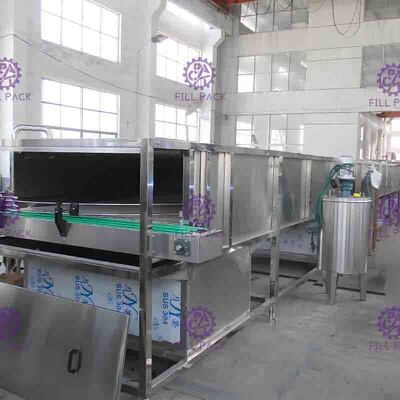 Puede/empaquetadora el enfriamiento en botella de la botella del esterilizador del jugo para la bebida que hace la máquina