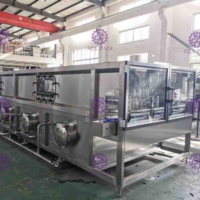 El vidrio embotelló la máquina de enfriamiento 36℃ - 85℃ del jugo para la máquina del relleno en caliente