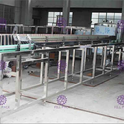Esterilizador automático inverso de la botella de 90 grados con la capacidad 10000BPH