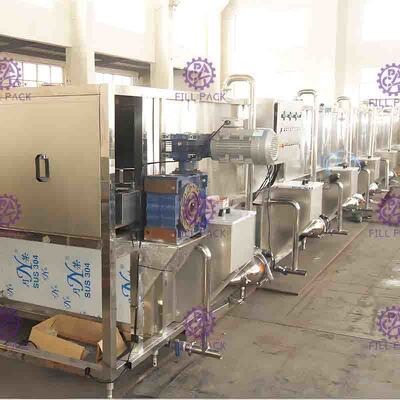 La bebida que procesaba el plástico embotelló el esterilizador de enfriamiento 80 - del jugo el ℃ 60