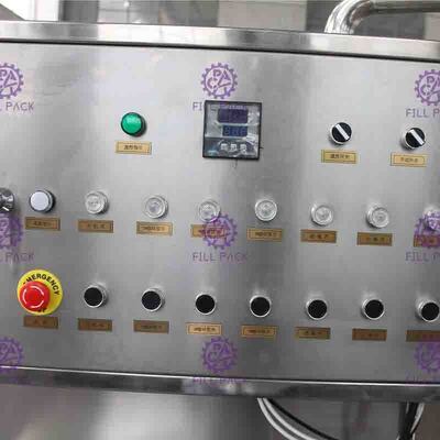Esterilizador automático en botella bebida carbónica, equipo del tratamiento del zumo