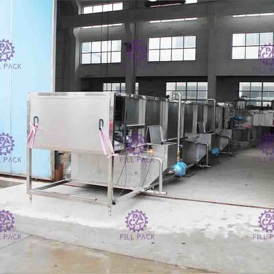 Esterilizador automático en botella bebida carbónica, equipo del tratamiento del zumo