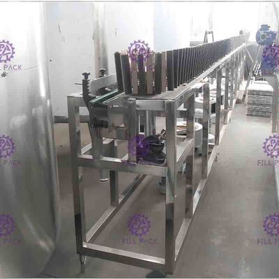 Cadena de producción del jugo sistema de esterilización termodinámico del equipo de la empaquetadora de la botella