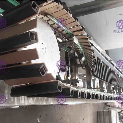 Cadena de producción del jugo sistema de esterilización termodinámico del equipo de la empaquetadora de la botella