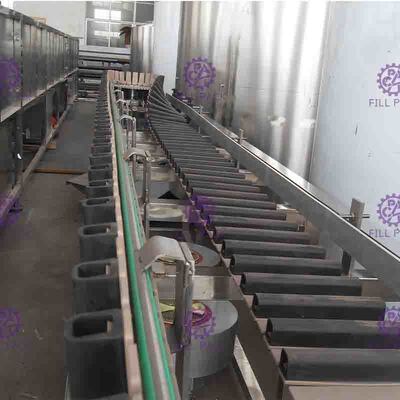 Cadena de producción del jugo sistema de esterilización termodinámico del equipo de la empaquetadora de la botella