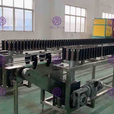 Botella reversa del ANIMAL DOMÉSTICO del sistema del esterilizador con velocidad ajustable del transportador