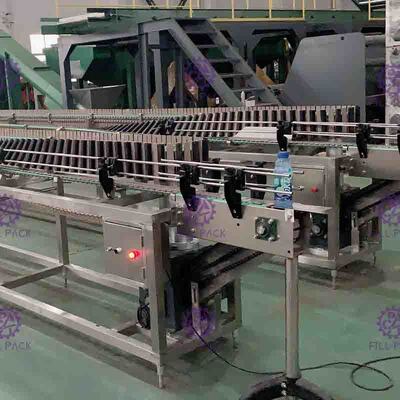 Botella reversa del ANIMAL DOMÉSTICO del sistema del esterilizador con velocidad ajustable del transportador