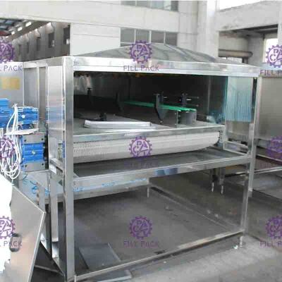 Esterilizador automático de la empaquetadora de la botella para la cadena de producción de la bebida