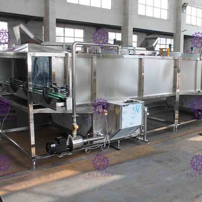 Esterilizador automático de la empaquetadora de la botella para la cadena de producción de la bebida