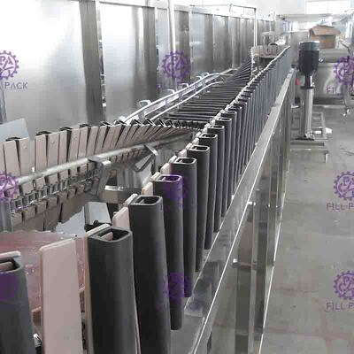 Sistema de esterilización de la botella de la empaquetadora de la industria plástica auto del jugo