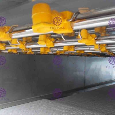 Acero inoxidable de enfriamiento en botella condimentado establo de la máquina del jugo