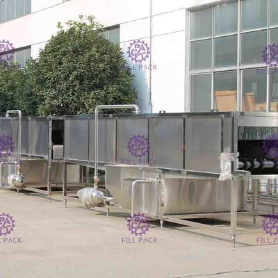 Acero inoxidable de enfriamiento en botella condimentado establo de la máquina del jugo