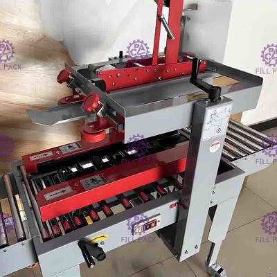 Empaquetadora de la caja del lacre de la botella semi automática del cartón