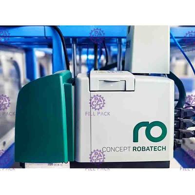 Empaquetadora de la botella automática doble de la fila para el encogimiento de envoltorio