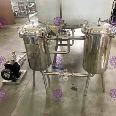 Crisol del azúcar de la calefacción de la pared doble/el tanque eléctricos para la cadena de producción del refresco