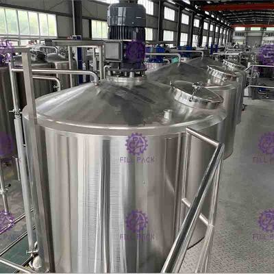 Cadena de producción carbónica eléctrica de la bebida bebida de la cerveza que hace la máquina