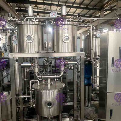 Línea de transformación automática del refresco mezclador 6000L/H del CO2 del agua de soda del poder más elevado