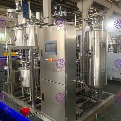 Alto refresco del ratio que hace la máquina 9000L/H con la bebida del CO2