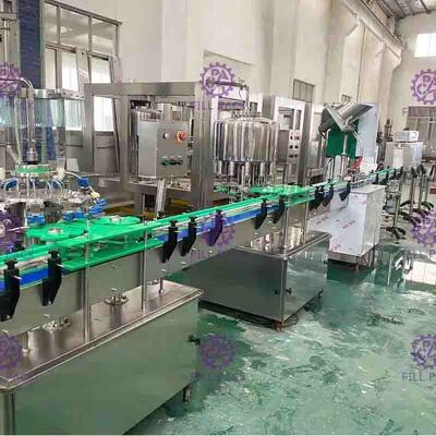 Línea de transformación del refresco de la botella del ANIMAL DOMÉSTICO máquina de rellenar linear de la bebida carbónica