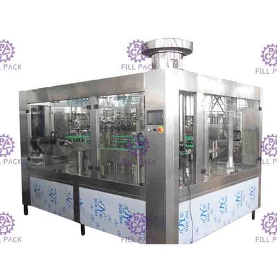 Vidrio plástico 3 del ANIMAL DOMÉSTICO del vino del jugo del agua carbónica en 1 máquina/equipo/planta/sistema monobloques de la producción de la botella