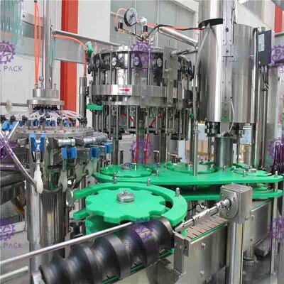 Vidrio plástico 3 del ANIMAL DOMÉSTICO del vino del jugo del agua carbónica en 1 embotelladora/equipo/línea/planta/sistema monobloques
