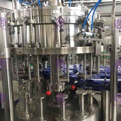Vidrio plástico 3 del ANIMAL DOMÉSTICO del vino del jugo del agua carbónica en 1 máquina de embotellado/equipo/línea/planta/sistema monobloques