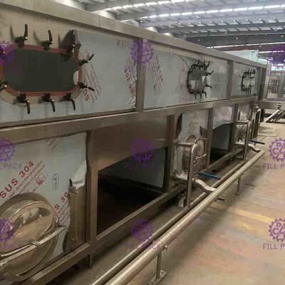 Esterilizador automático de la empaquetadora de la botella para la cadena de producción de la bebida